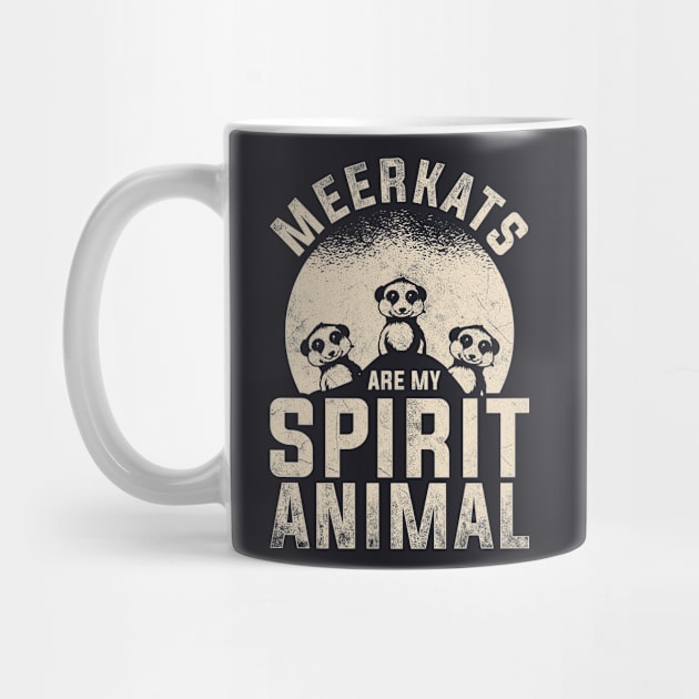 Meerkat Spirit Animal Retro Meerkats by shirtsyoulike